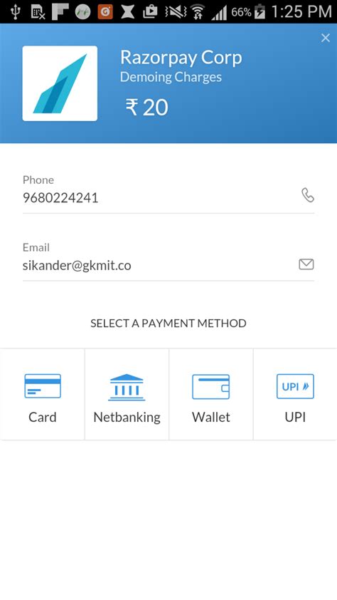 Razorpay Payment .